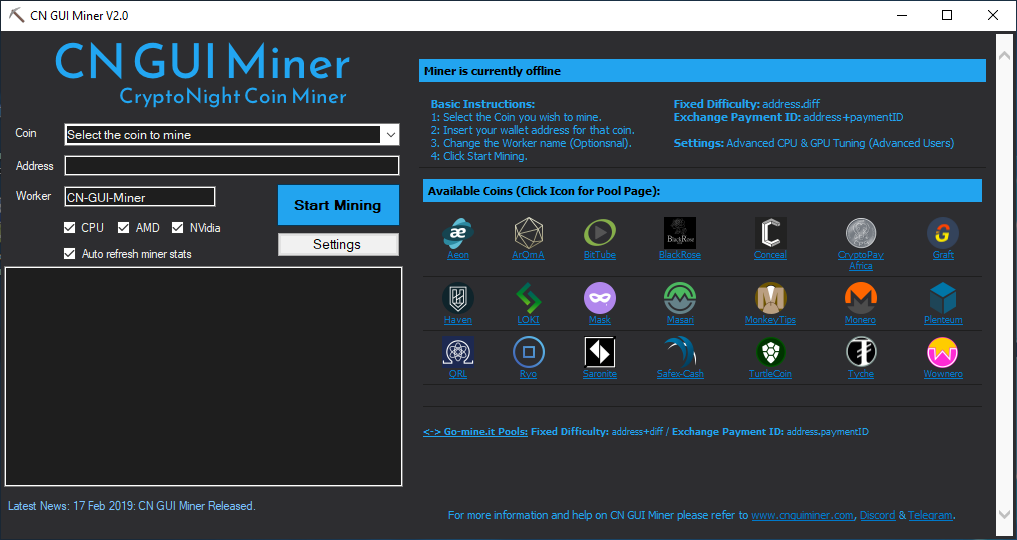 crypto mining marketplace